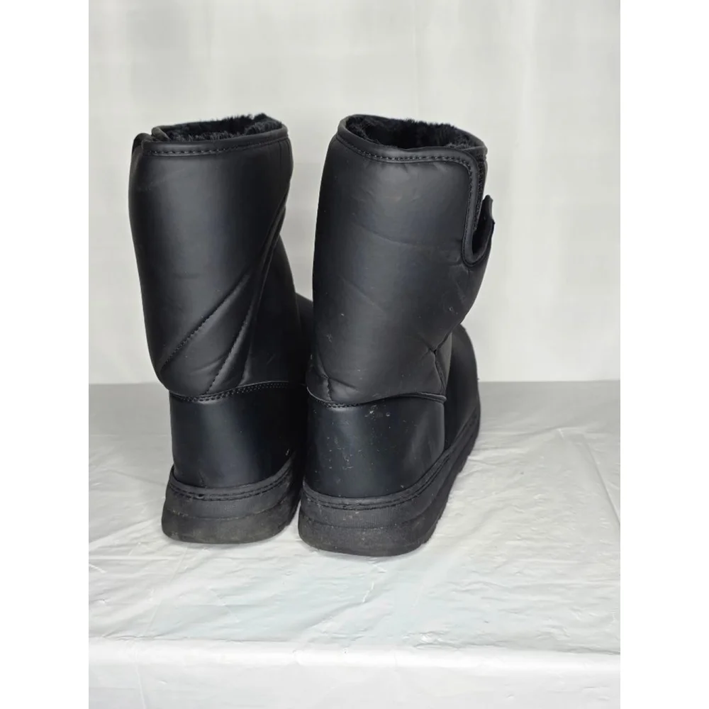 Khombu Black Wanderer Snow Boots Men’s Size 12